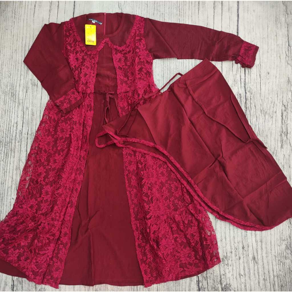 GAMIS CITRA KIDS/GAMIS ANAK TERBARU/GAMIS POLOLINEN/GAMIS BROKLAT/GAMIS BROKLT TERBARU/GAMIS REMAJA