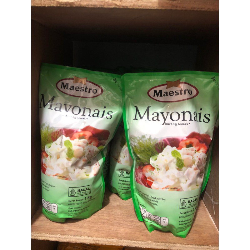 

TERMURAH!!!! Maestro Mayonaise Pouch 1kg