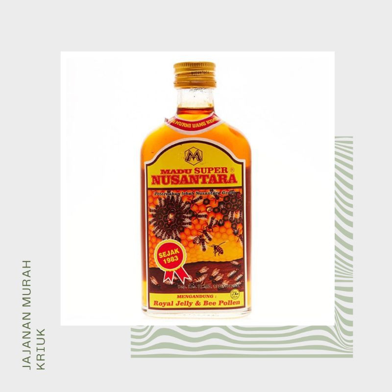

Madu Super 250ml – Murni, Lebih Kental, Lebih Berkhasiat