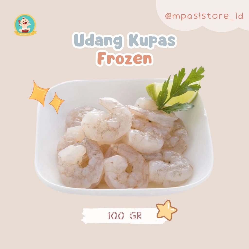 

Daging Udang Fresh Untuk MPASI 100grm