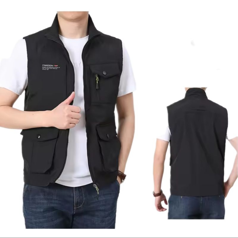 Rompi Pria Motor Anti Air Rompi Pria Dewasa Jumbo Keren Kasual