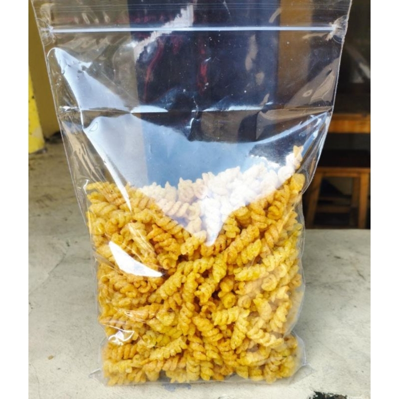 

Macaroni Ulir Asin 250 gr