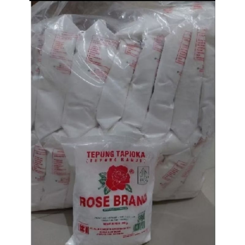 

Tepung Tapioka Rose brand kemasan 500g kemasan ball