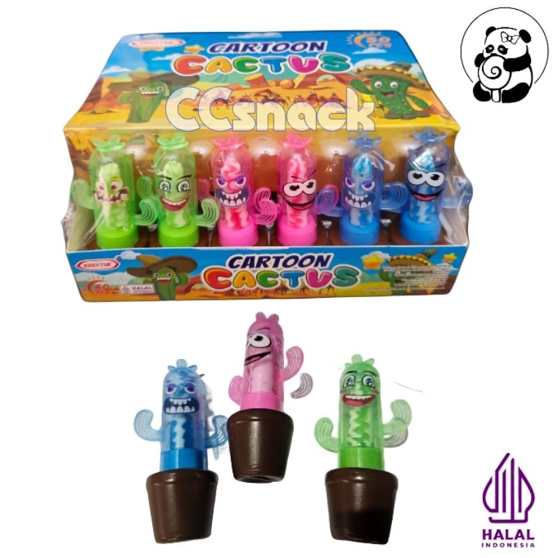 

SWEET ME CARTOON CACTUS CANDY BOX ISI 30