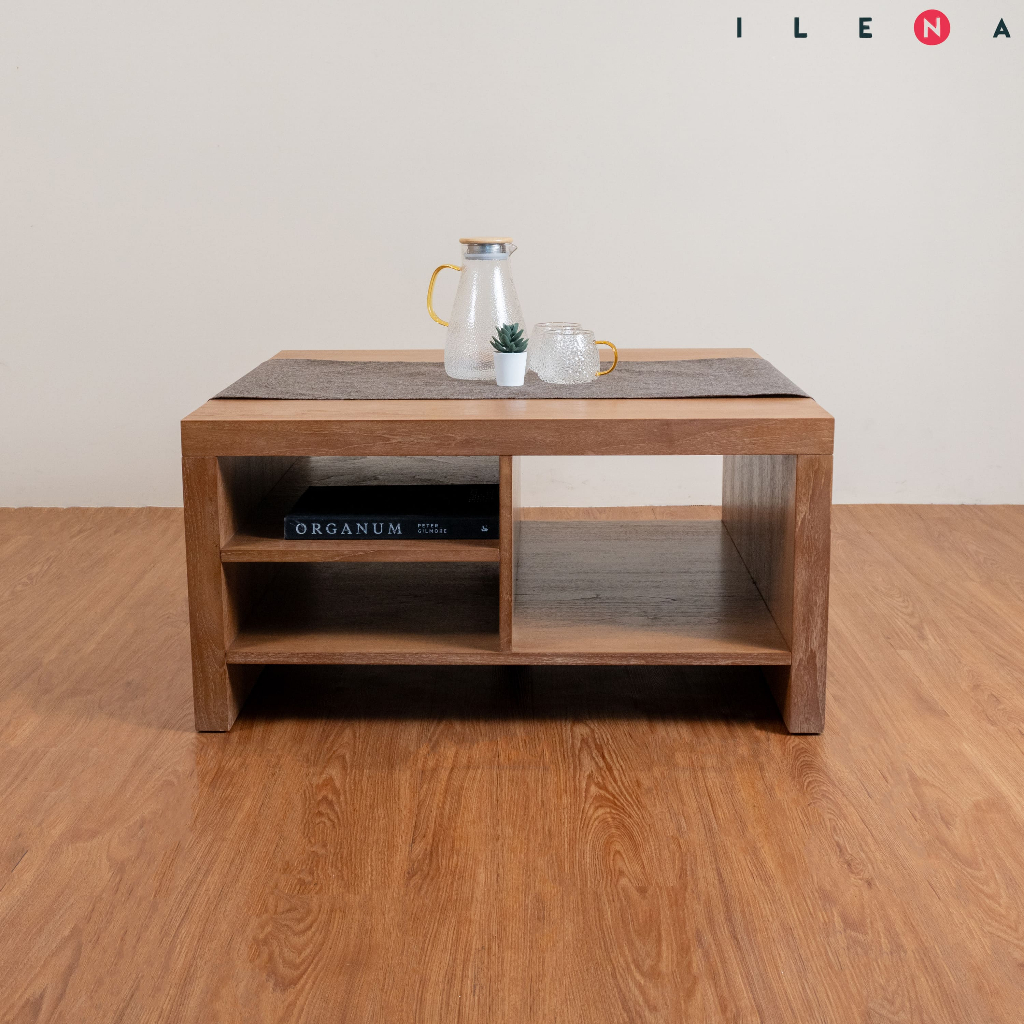 ILENA FURNITURE Water Case - Coffee Table / Meja Kopi Modern / Meja Kopi / Meja Ruang Tamu