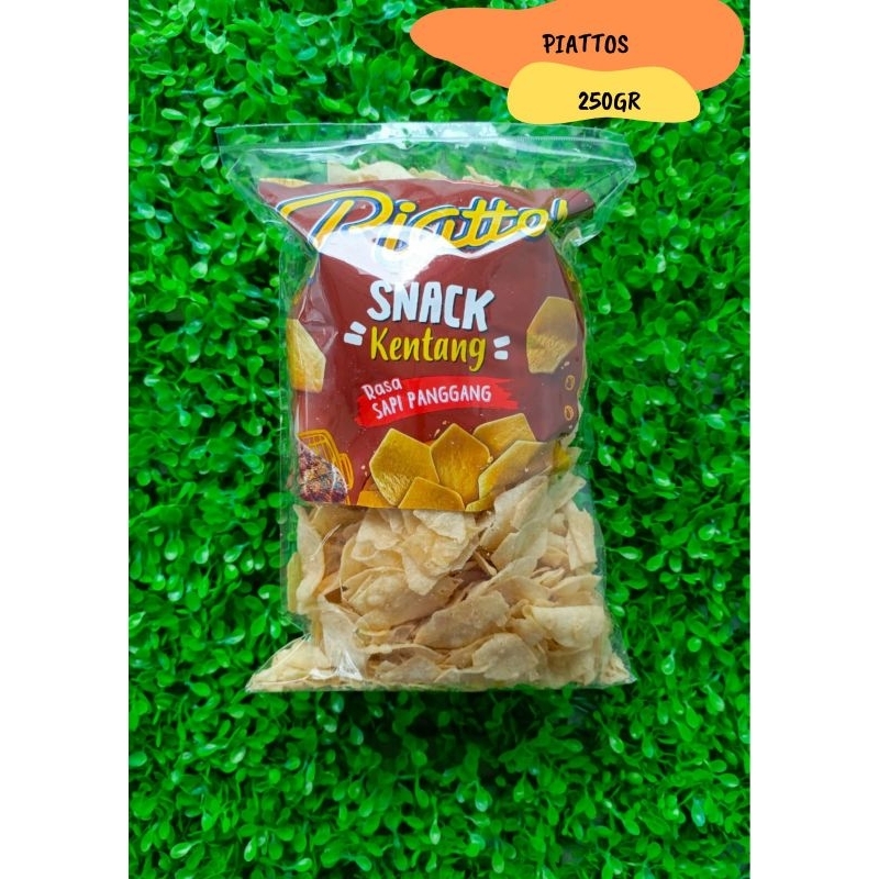 

SNACK ENACK - PIATTOS KENTANG 250GR cemilan murah jajan enak