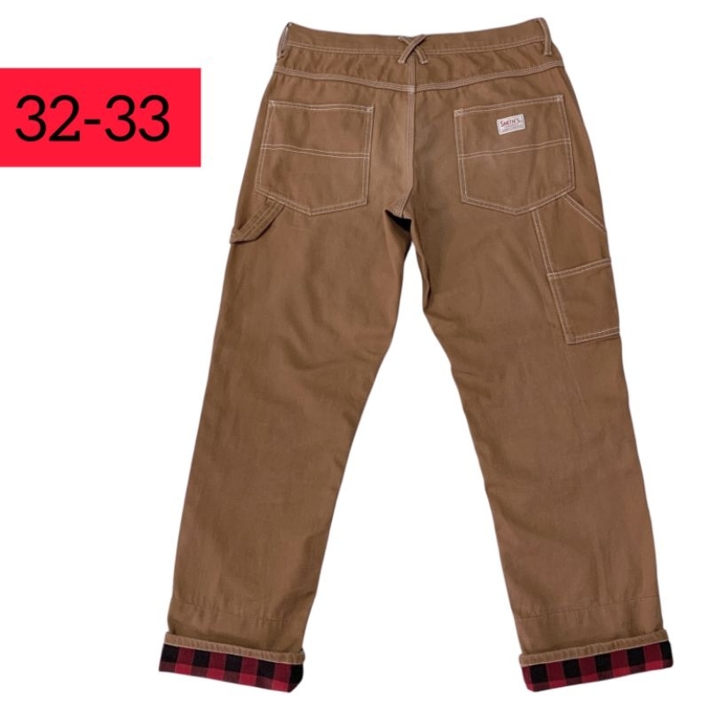 Celana panjang carpenter workwear vintage SMITH'S X COEN Japan ( size 32 - 33 )
