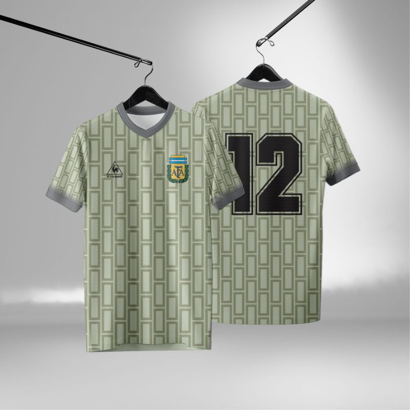 JERSEY KIPER ARGENTINA 1986 FULL PRINTING GRATIS NAMA DAN NOMOR PUNGGUNG