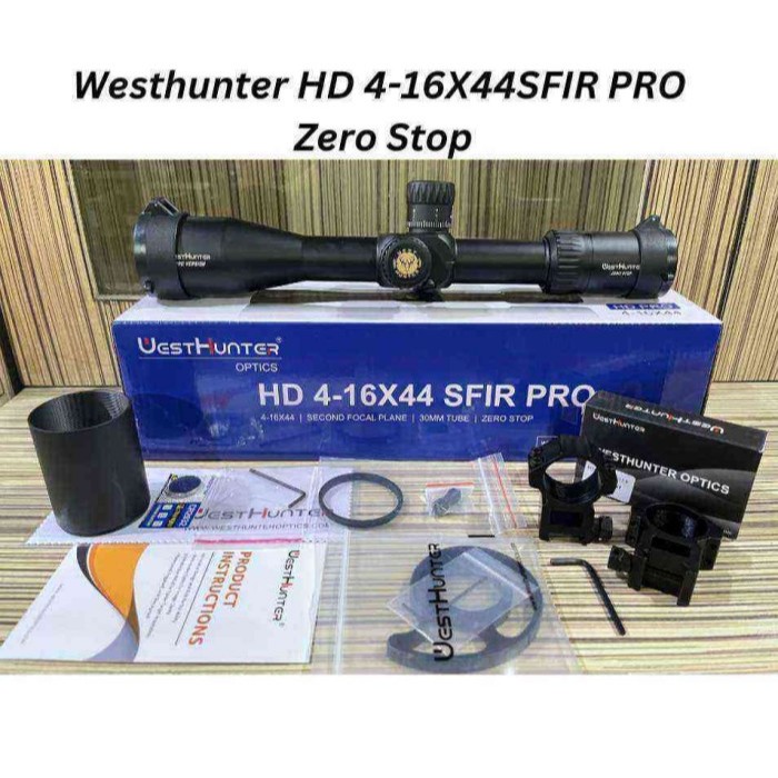 Teleskop Westhunter HD 4-16X44 SFIR PRO ZERO STOP