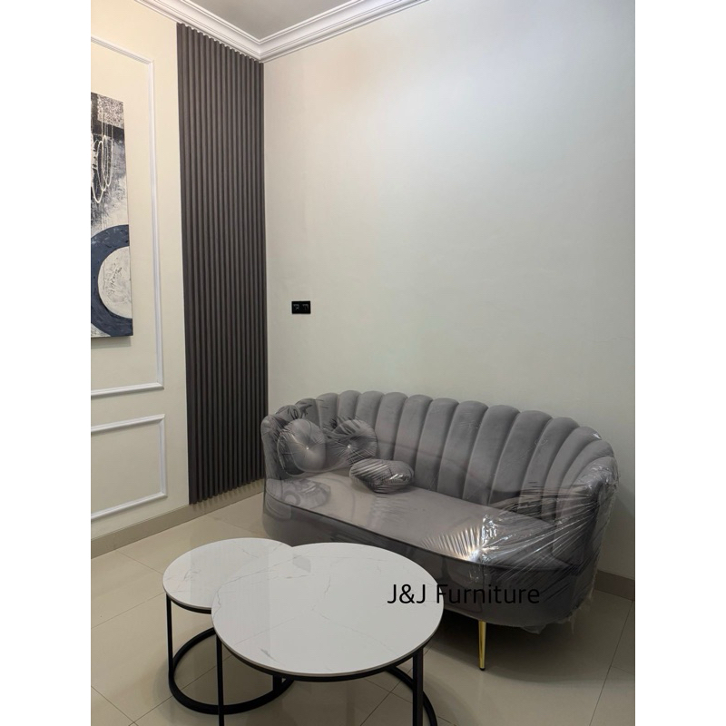 Sofa kerang tunggal dudukan 3 dudukan 2 sofa kerang minimalis