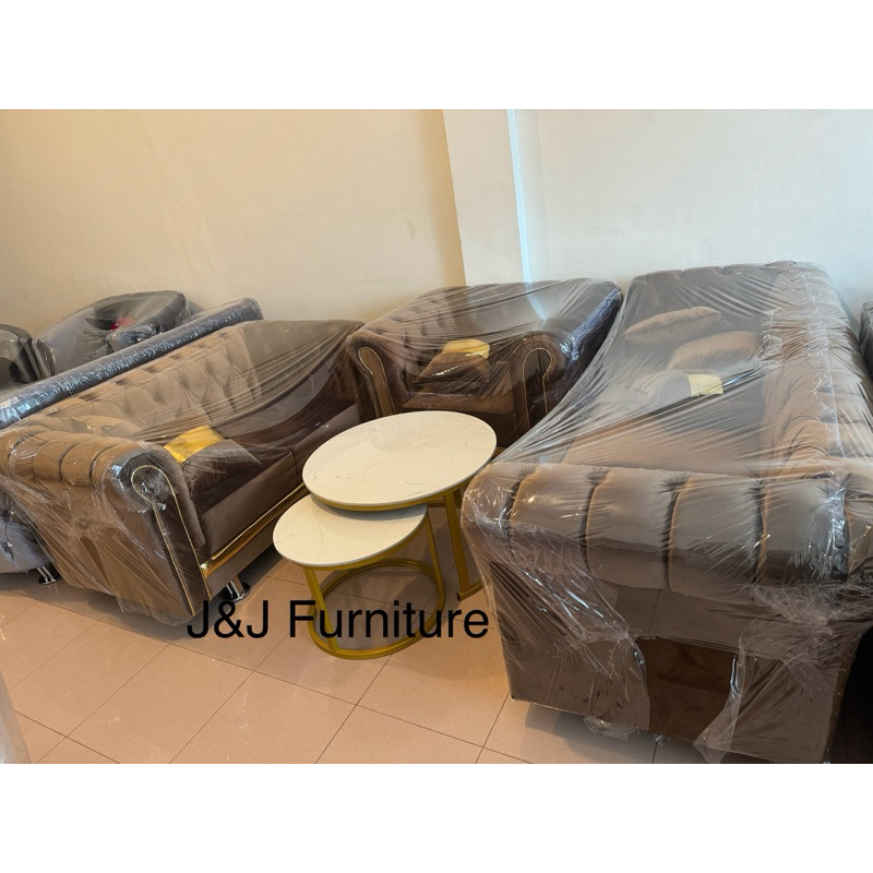 Sofa Minimalis Mewah Sofa kancing set