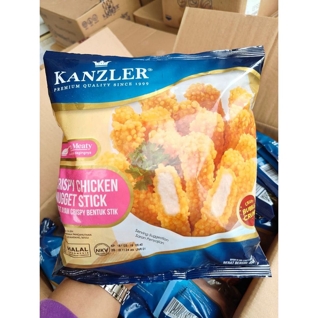 

KANZLER NUGGET STIK CRUNCHY 450GR