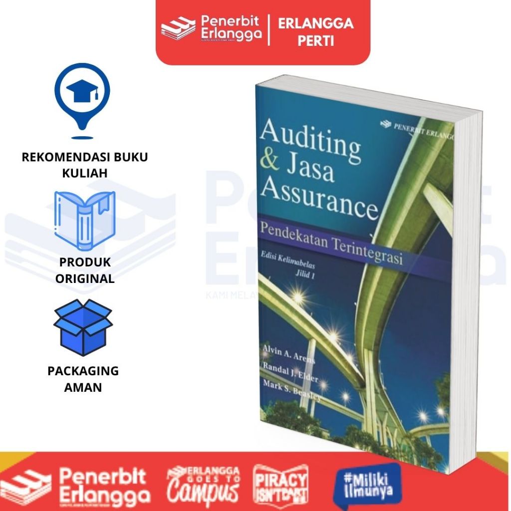 [Erlangga] Buku Referensi: Auditing dan Jasa Assurance - Alvin. A