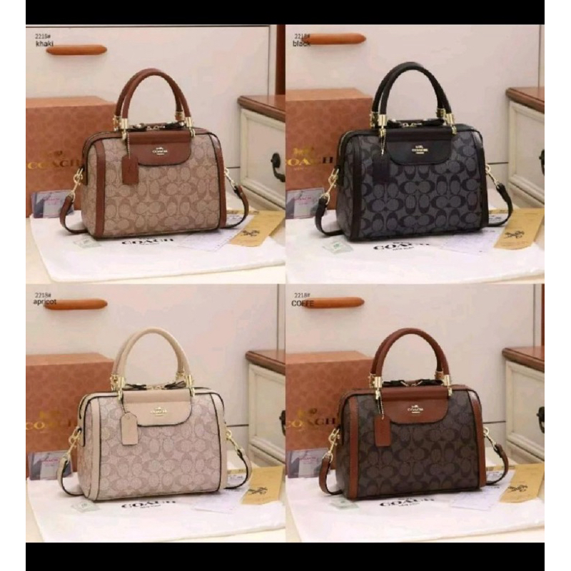 C2218 Tas speedy wanita free box Tas top handle bag wanita