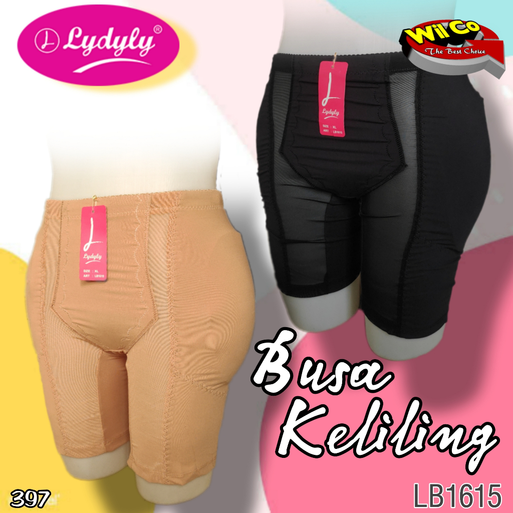 SEI SM397 Lydyly Celana Dalam Wanita Bokong Dan Pinggul Busa Size M L Xl ( Bb 35 - 55 )