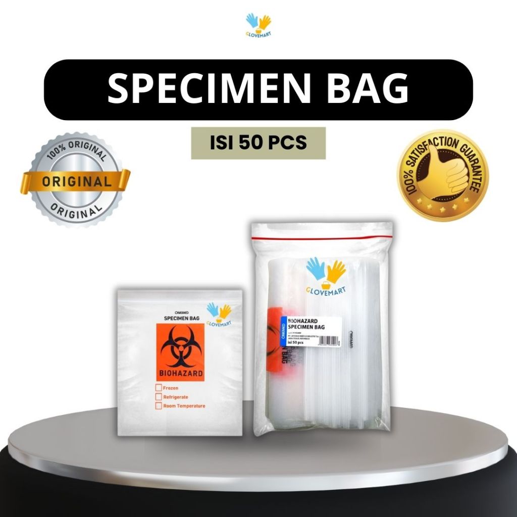 Speciman Bag / Kantong Spesimen / Specimen Biohazard / Wadah Sampel Biologis