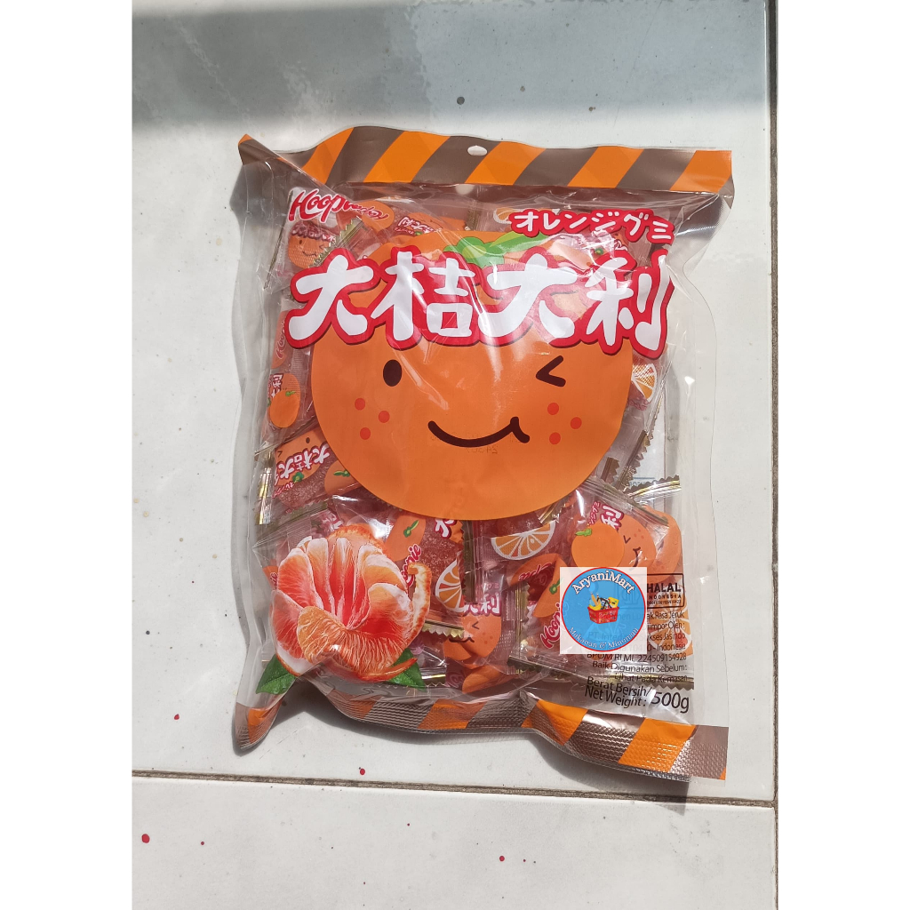 

Hoopie Jelly Jeruk Orange Candy 500gr