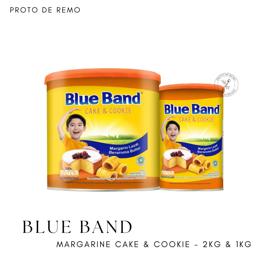 

Blueband Blue Band Cake & Cookie Margarine - 1KG & 2KG