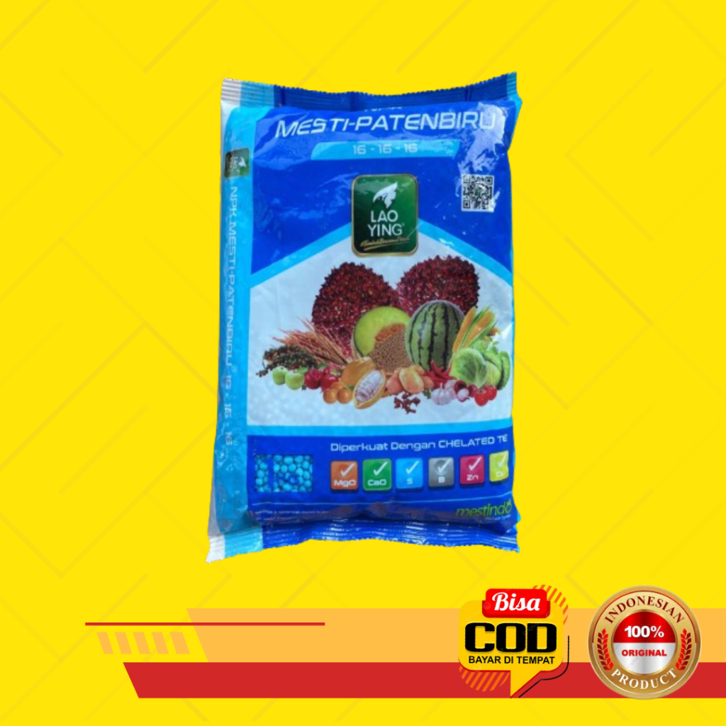NPK 16 16 16 Pupuk Mesti Paten Biru Lao Ying 1 KG