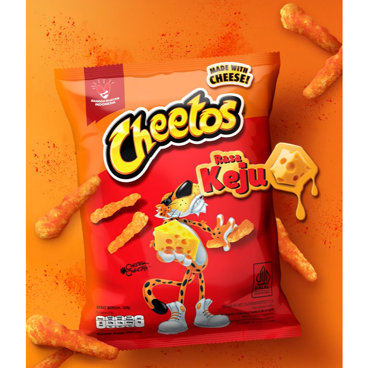 

Cheetos Rasa Keju / Jagung Bakar Keju 120gram