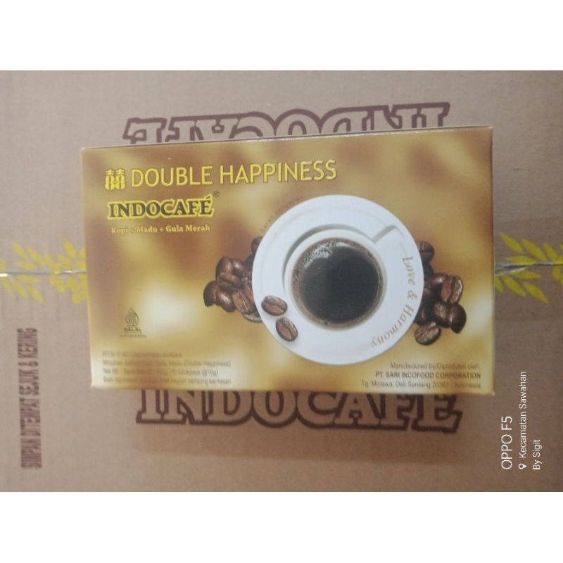 

Indocafe Double Happiness isi 10 Sachet