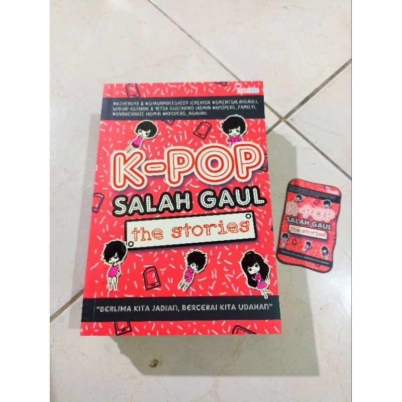 ( OBRAL BUKU MURAH ORIGINAL ) NOVEL REMAJA / K-POP SALAH GAUL THE STORIES / ROMANCE / DEWASA / FIKSI