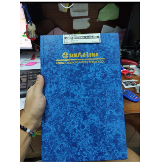 

rickydarman00 - buku kas folio sisa export 200 lembar sinar line ledger book