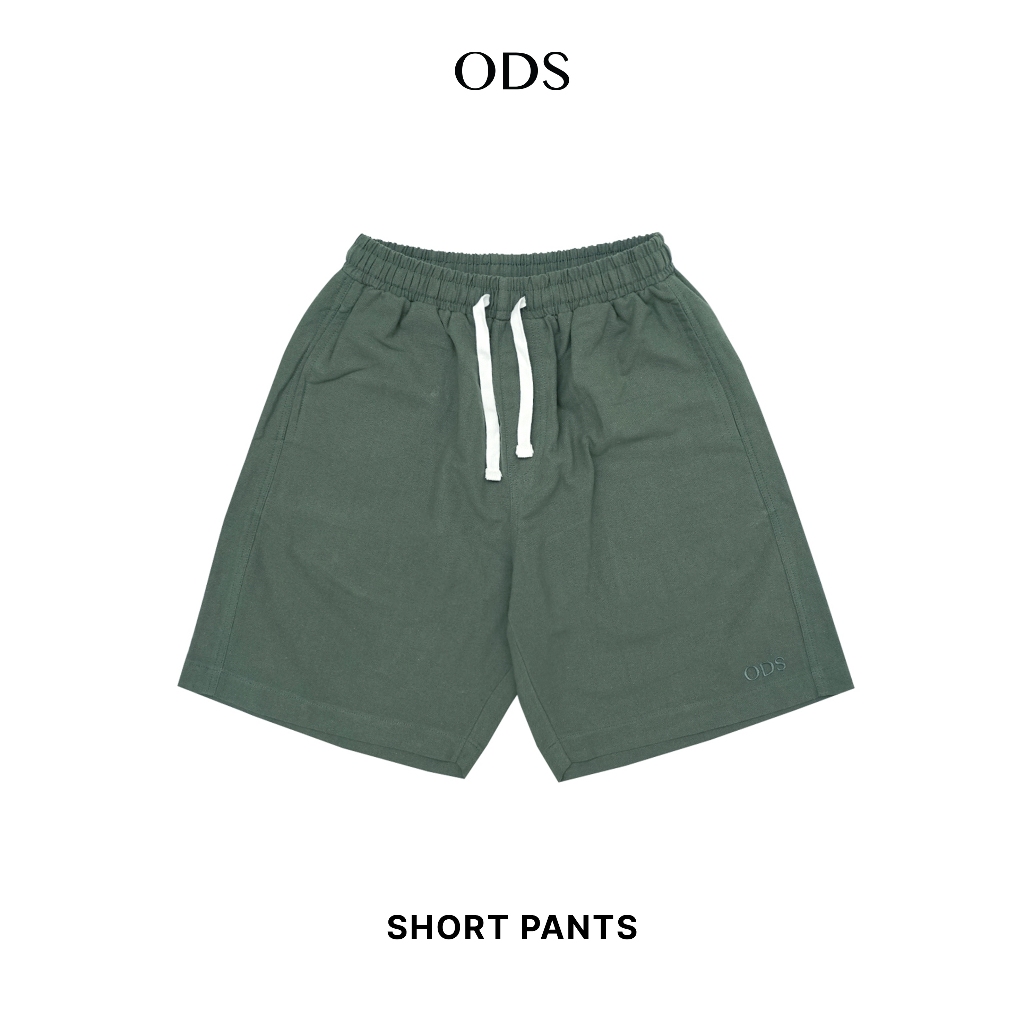 ODS Celana Pendek Linen Short Pants Hijau Olive