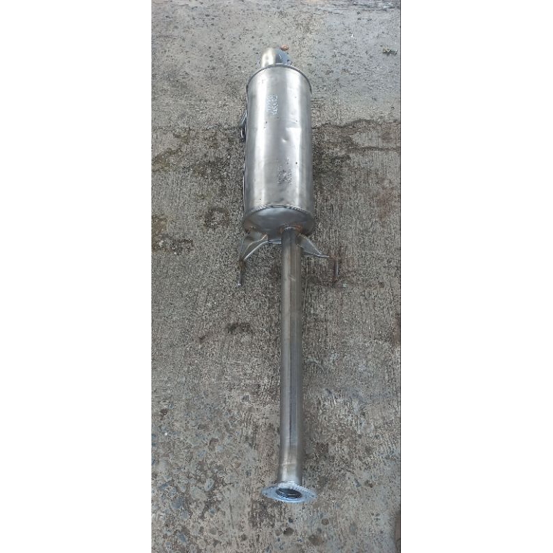 knalpot toyota hiace original bekas copotan