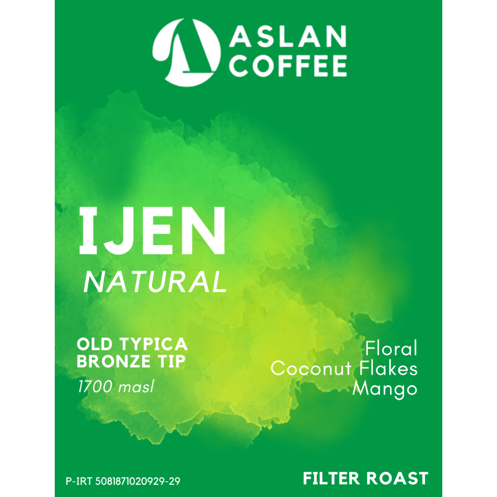 

Biji Kopi Arabica Ijen Natural - Aslan Coffee