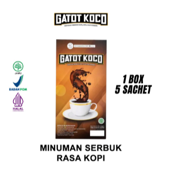 

Kopi Gatot Koco 2 Sachet Kopi Gatot Kaca Stamina Pria Dewasa - 1 Box tanpa Bns