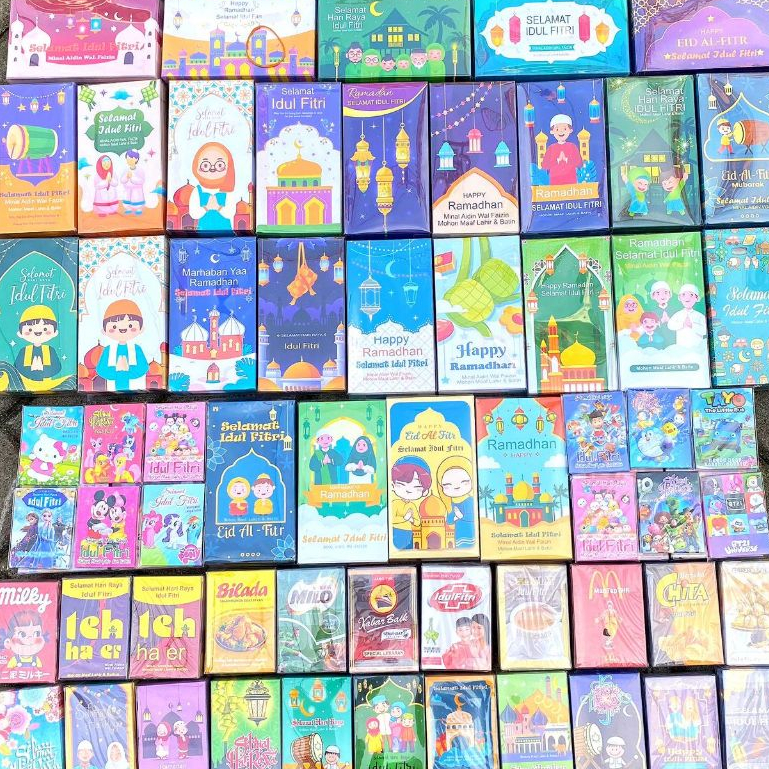 

Grosir 10Pcs Amplop Angpao Ampao Lebaran Idul Fitri Karakter Snack Kartun Dewasa
