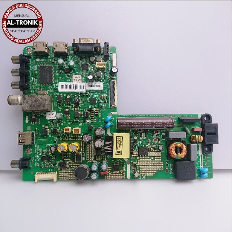 MAINBOARD TV LED TOSHIBA 32 INCH MODEL 32L2605VJ MODUL MB MAIN BOARD TOSIBA 32L2605V 32L2605