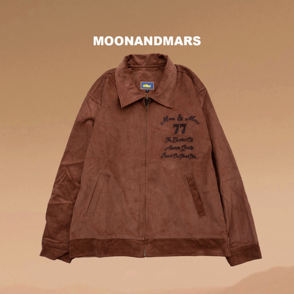 Moonandmars Corduroy Jaket Seven Brown