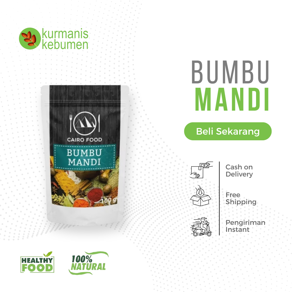 

Bumbu Instan Nasi Mandi Original Bubuk Rempah Masak Praktis
