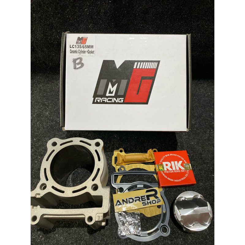 blok seher mg ceramic piston fjn ring rik B 62 63 65 66 68 70 72 74 mm yamaha jupiter mxking mx135 v
