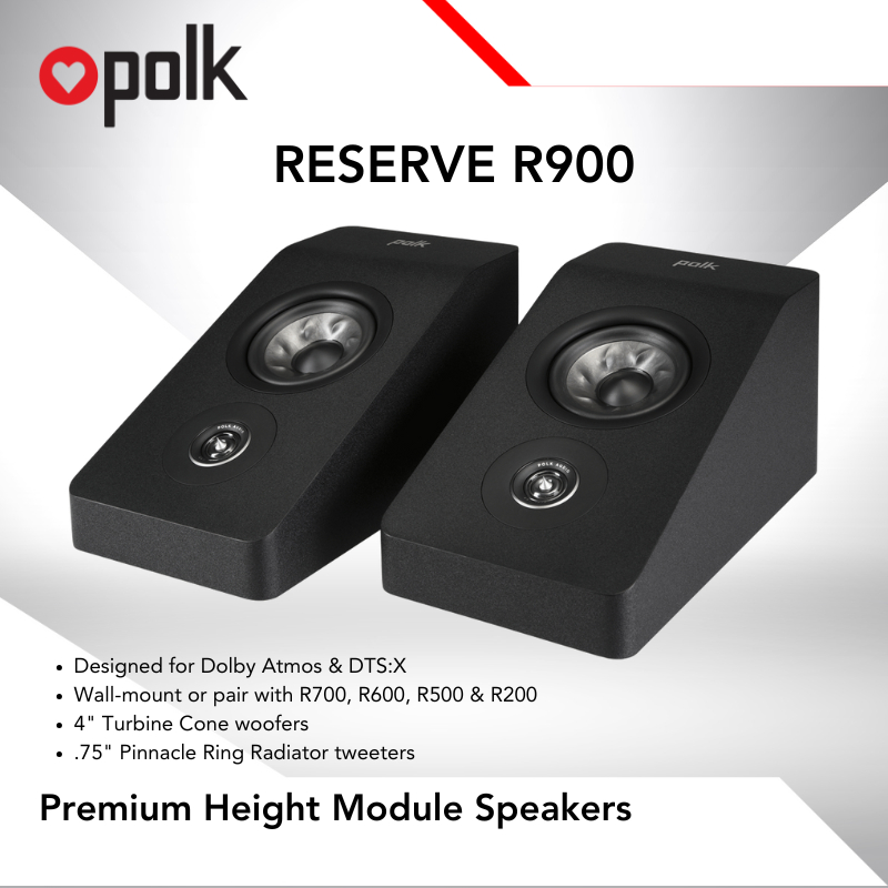Speaker Polk Audio Reserve R900 Surround Speaker Dolby Atmos
