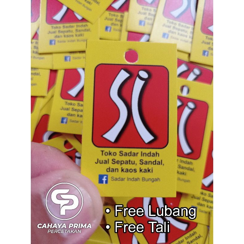 

Hangtag 3x5 cm | Baju | Sepatu | Topi | Celana | Valentine | Hampers
