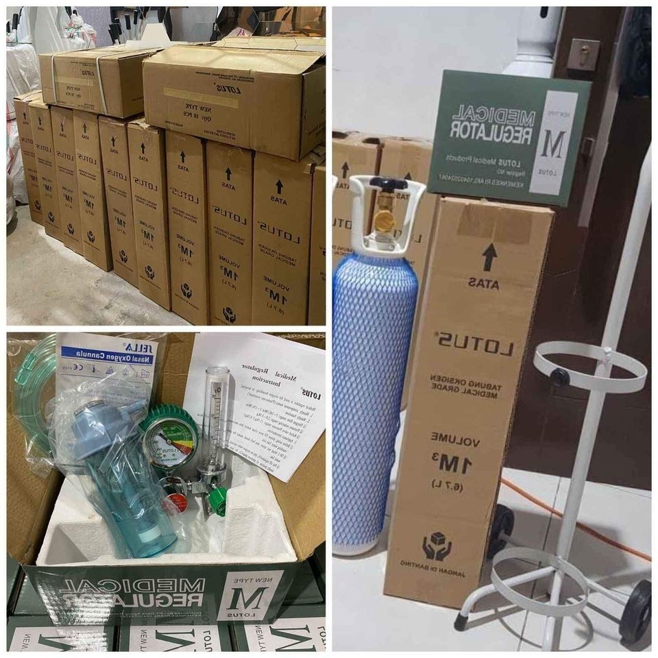 Tabung Oksigen 1m3 KOMPLIT LENGKAP