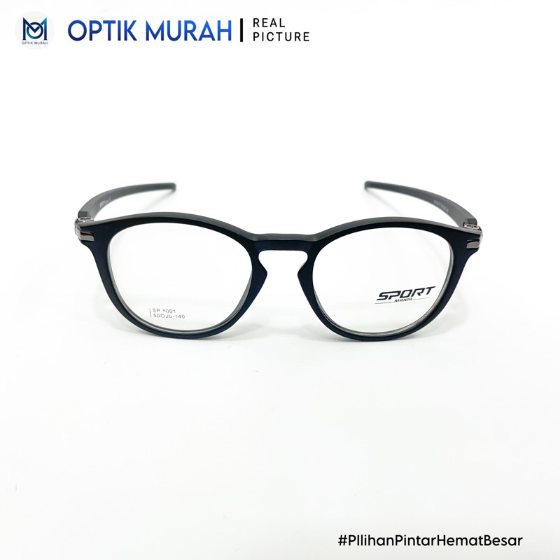 Frame Kacamata Model Sport Trend Modern Kekinian Fashion Korea (Normal,Minus, Photocromic, Anti Radi