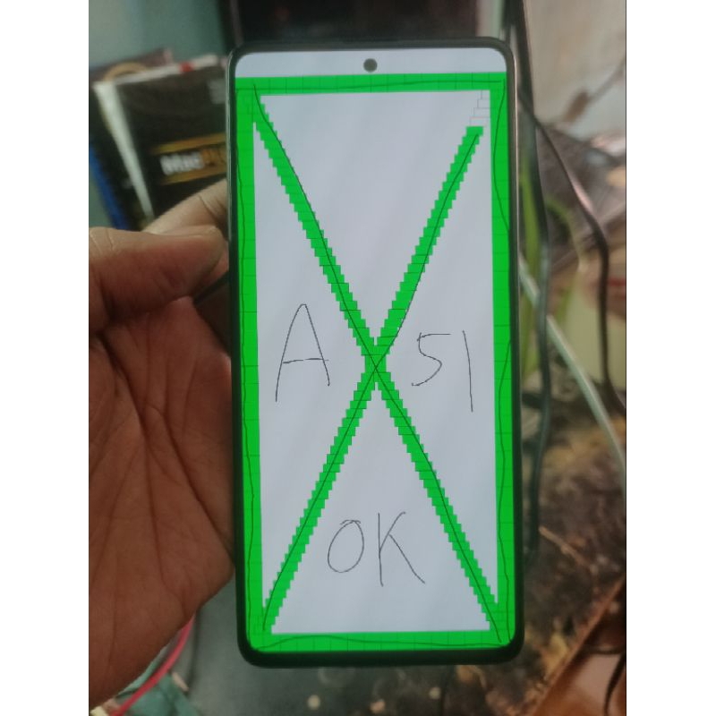 Lcd Samsung A51 Ori Copotan Normal