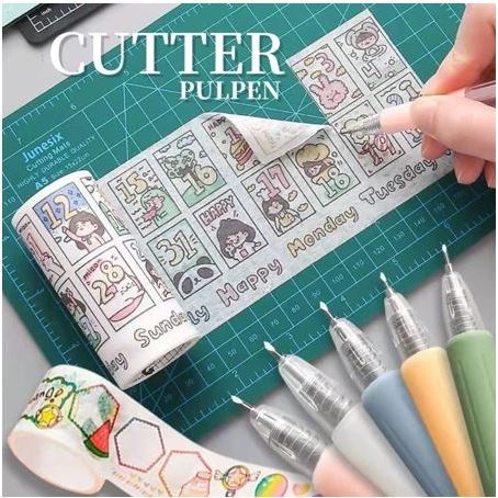 

CUTTER PEN Model Cetek (Pulpen Cutter) | Pisau Sticker - Pisau Mini Bebentuk Pena Mekanik Solusi Pekerjaan Memotong Yang Detail