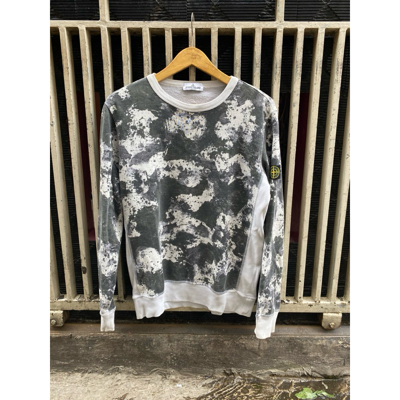 Crewneck stone island camo junior