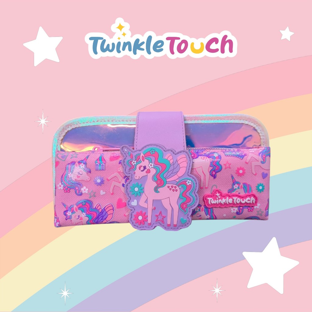 

New Tempat Pensil Atau Kotak Pensil Lipat Anak ORI TwinkleTouch