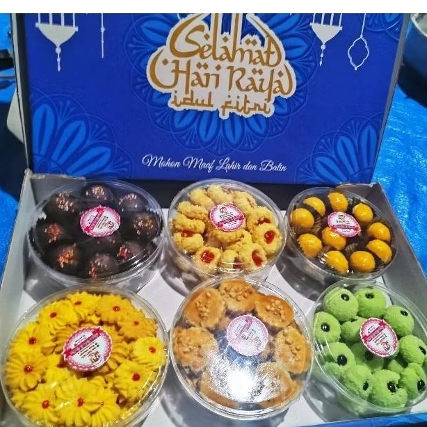 

Paket kue kering Isi 6 Macam/250gr