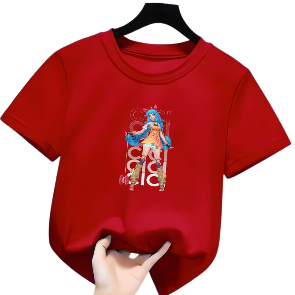 Baju kaos anak GAMERS edisi MOBILE LEGEND (UNISEX) untuk anak usia 2-12 tahun