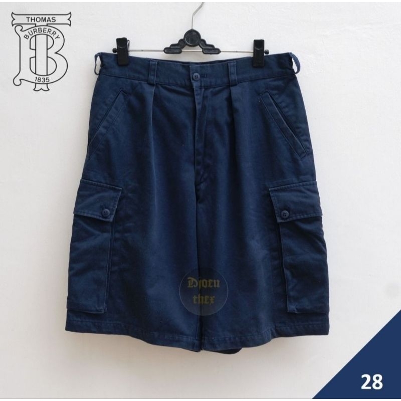 THOMAS Celana Pendek Cargo Navy