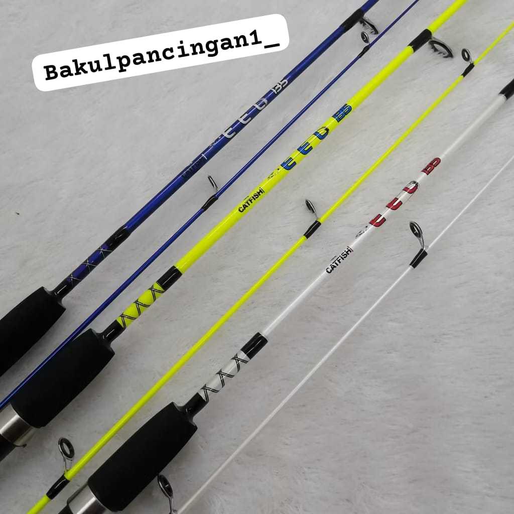 Joran Sambung 2 Catfish EEL Fiber Solid terMurah
