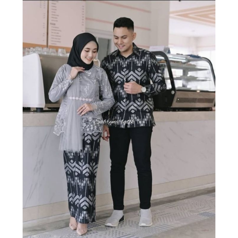 BAJU SERAGAM BATIK COUPLE KEBAYA BROKAT PASANGAN SARIMBIT KELUARGA CUSTOM ANAK / KEMEJA PRIA / BUSAN