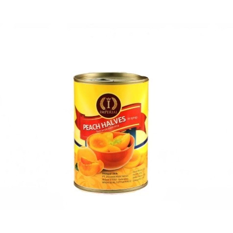 

Imperial Peach Halves / Peach Kaleng - 425 Gram